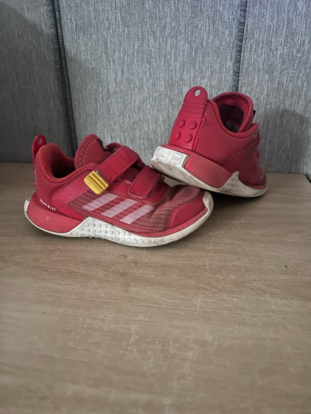 Size 8 Adidas Lego shoes